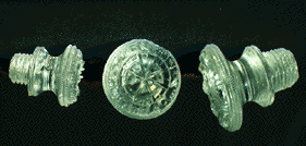 Sandwich furniture knobs